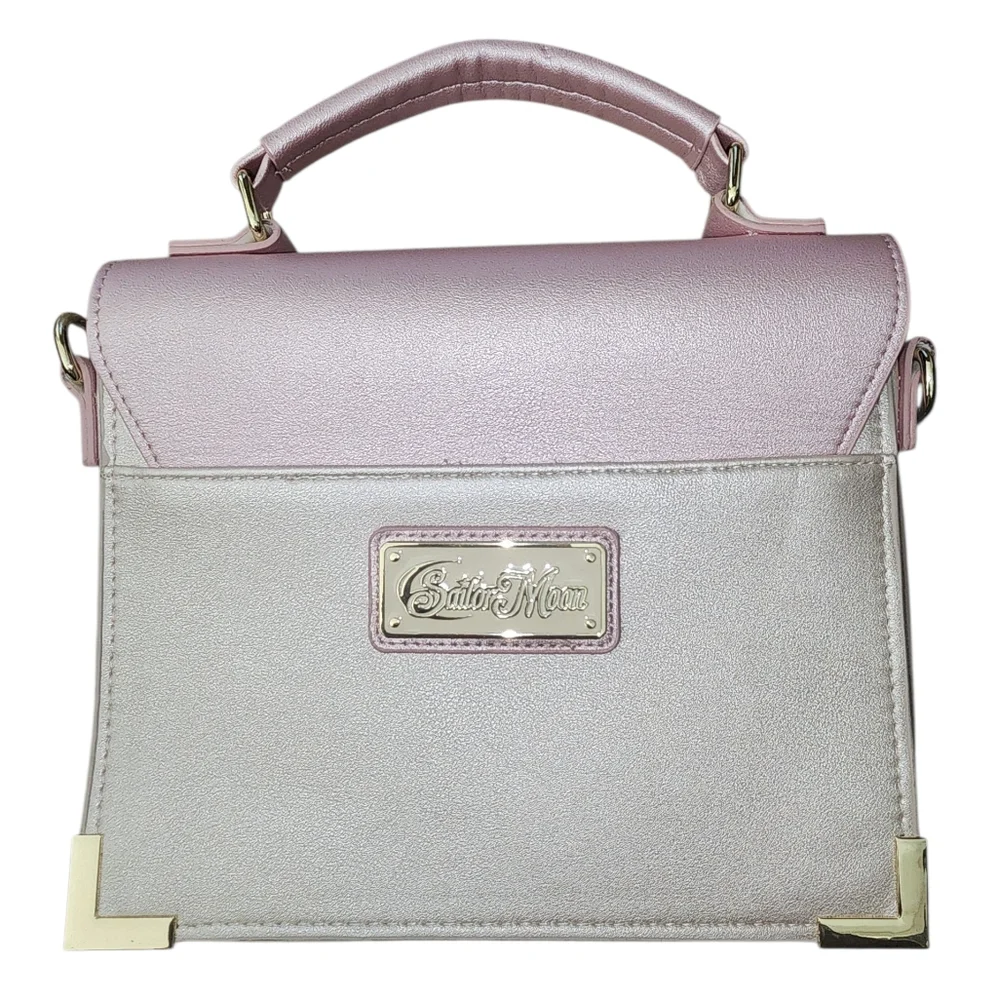 LOUNGEFLY SAILOR MOON Scepter Latch Pink Crossbody Handbag satchel
